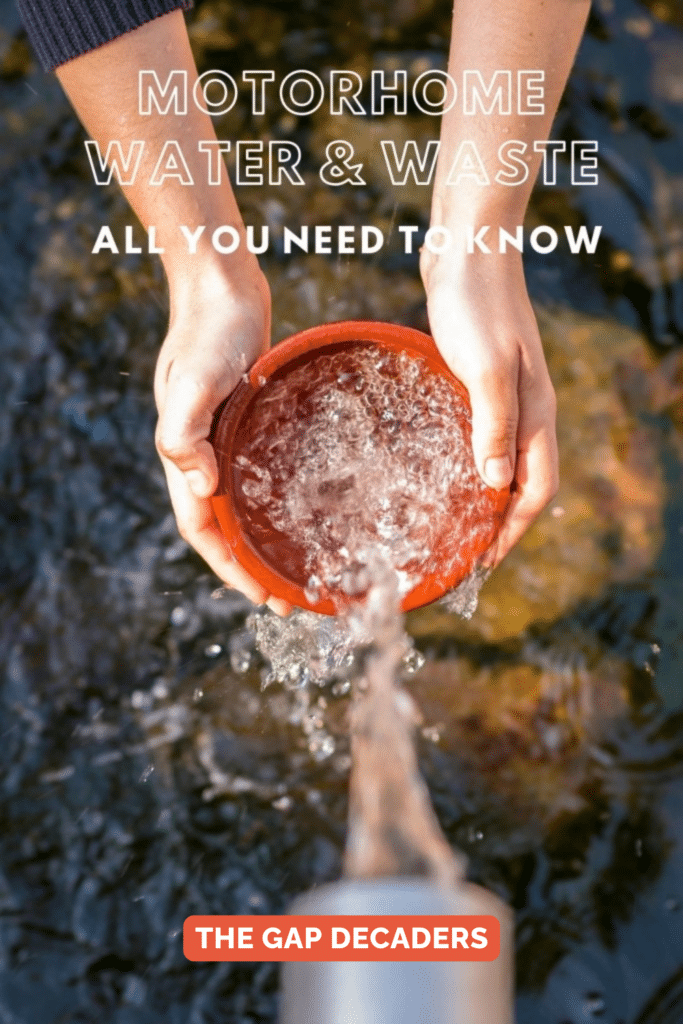motorhome water and waste guide