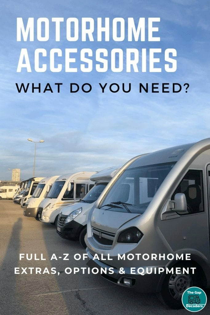 Motorhome equipment and options