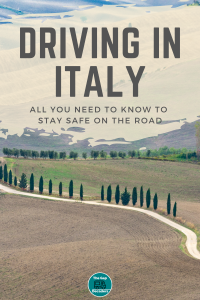 Driving In Italy - Everything You Need To Know | The Gap Decaders