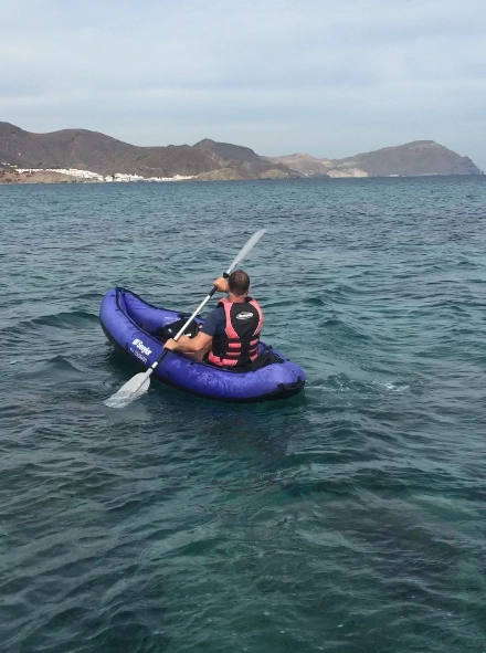 kayaking Cabo de Gata