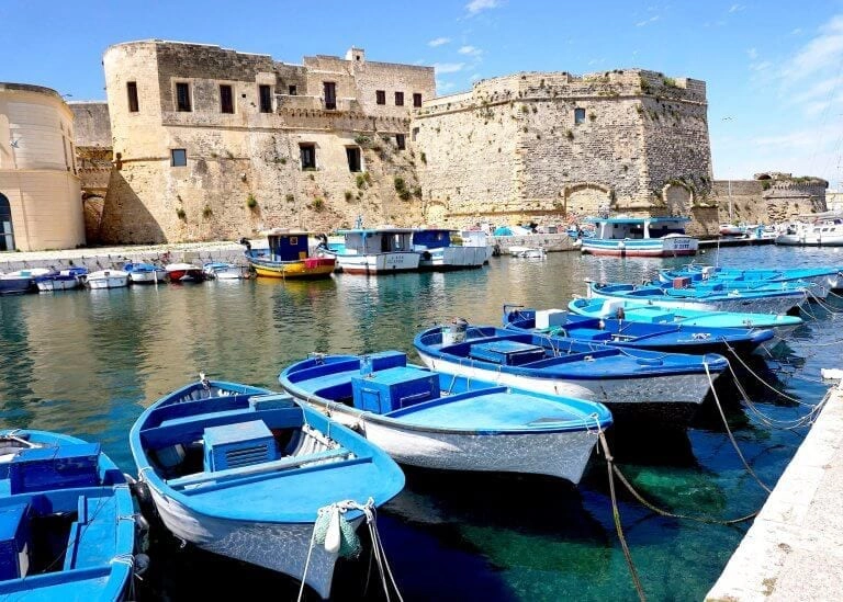Gallipoli second stop on a Puglia itinerary 7 days road trip