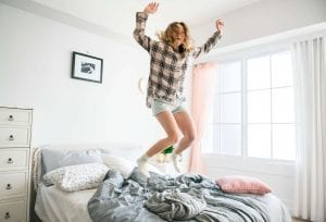 that time we broke the bed