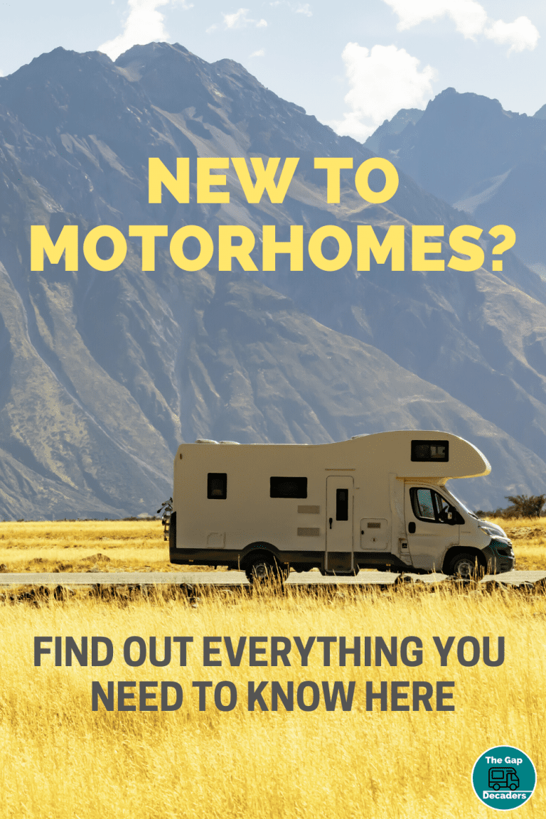 New to motorhomes