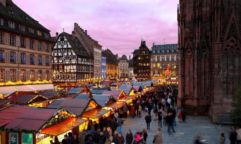 Strasbourg, one of the best French winter holiday destinations