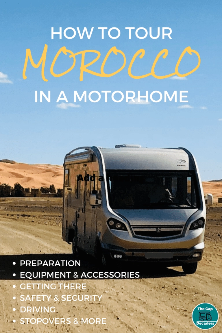 Tour Morocco in a motorhome