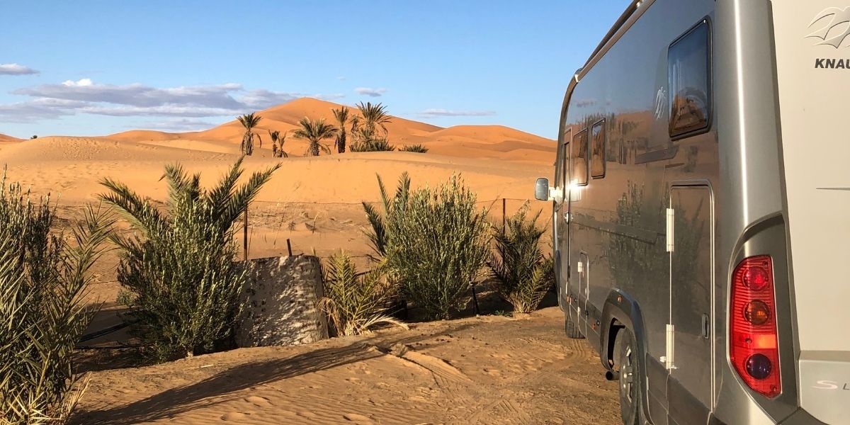 motorhome travel in morocco