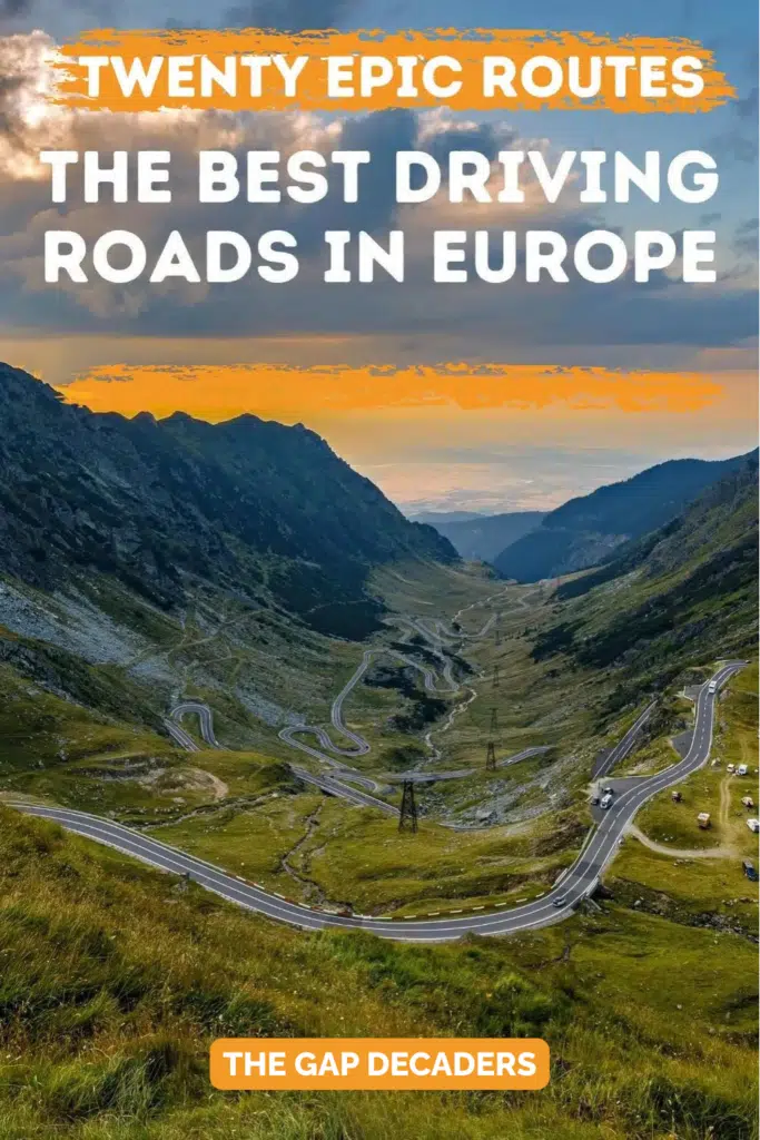 best driving roads in Europe