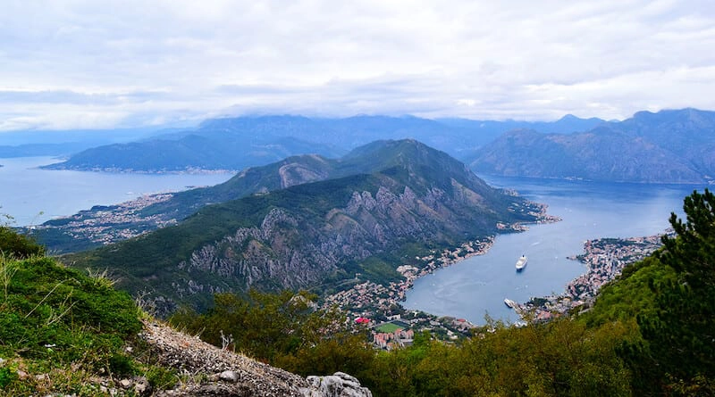 Bay of Kotor view