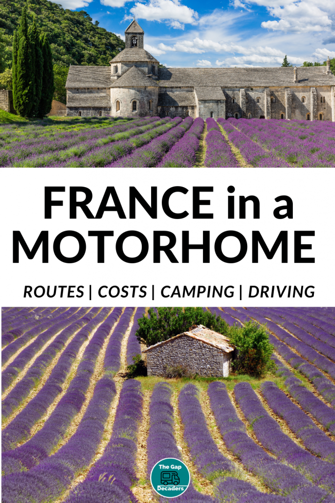 motorhome travel in france