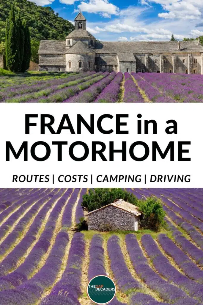 motorhome travel in France