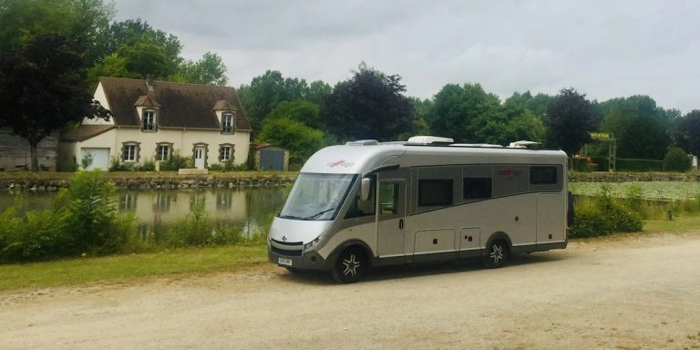 travelling around france in a campervan