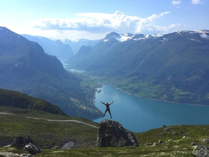 camping tourist norway