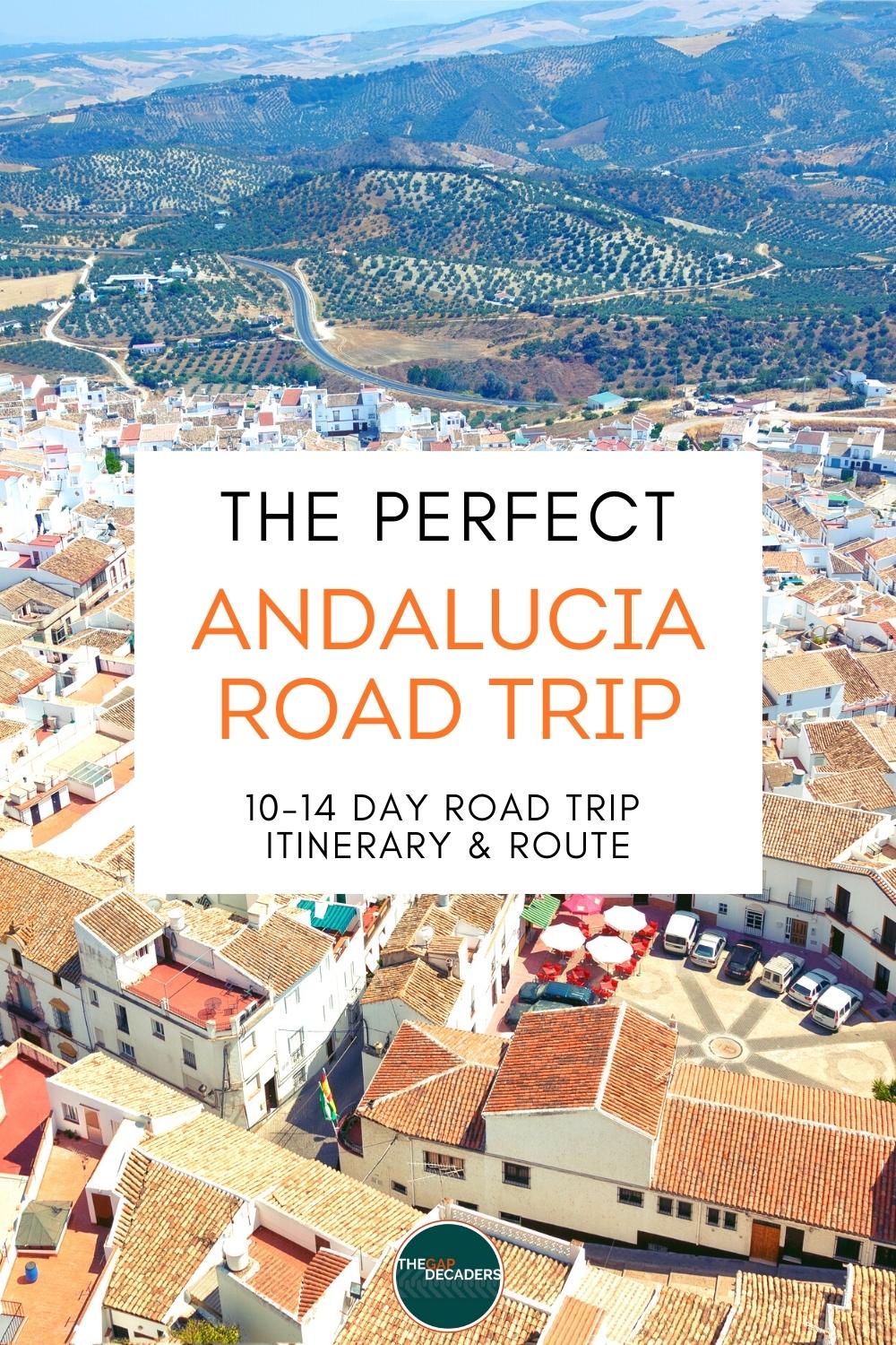 The Perfect Andalucia Road Trip: Itinerary, Map & Tips | The Gap Decaders