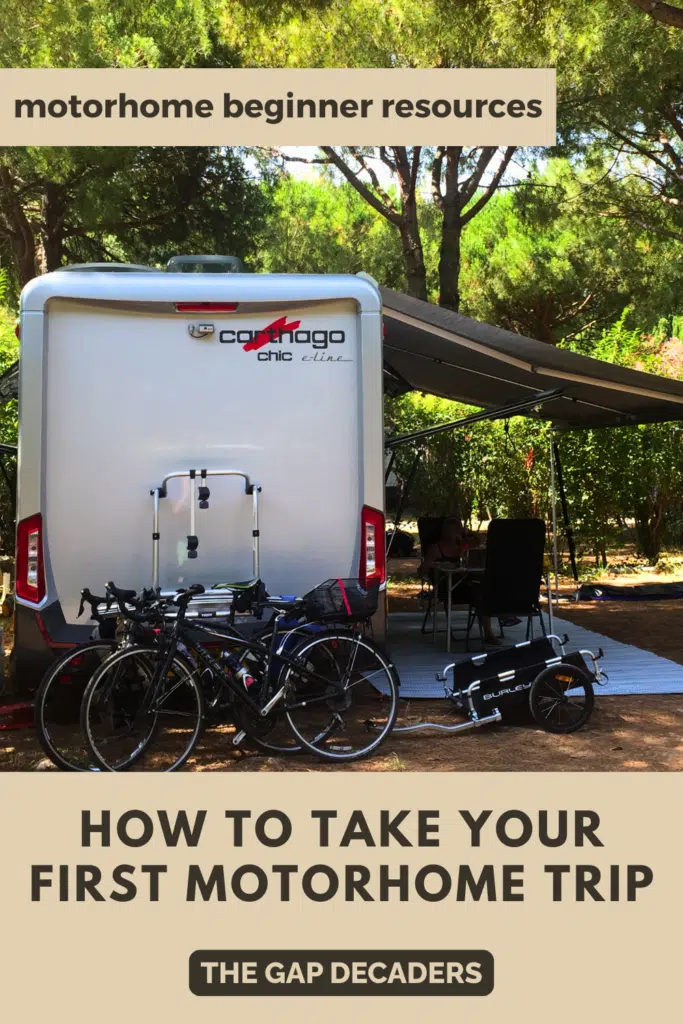 first motorhome trip guide
