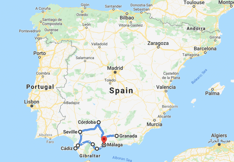 road trip 1 semaine espagne