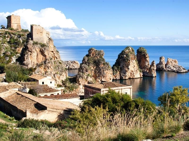 sicily road trip map