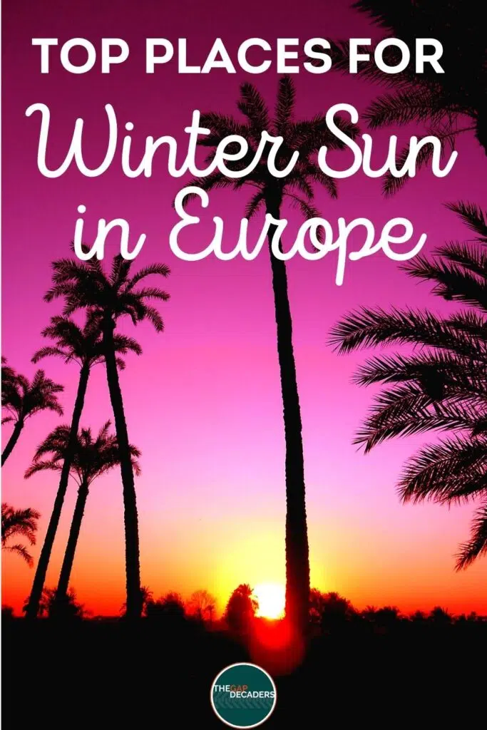 warmest country in Europe in winter