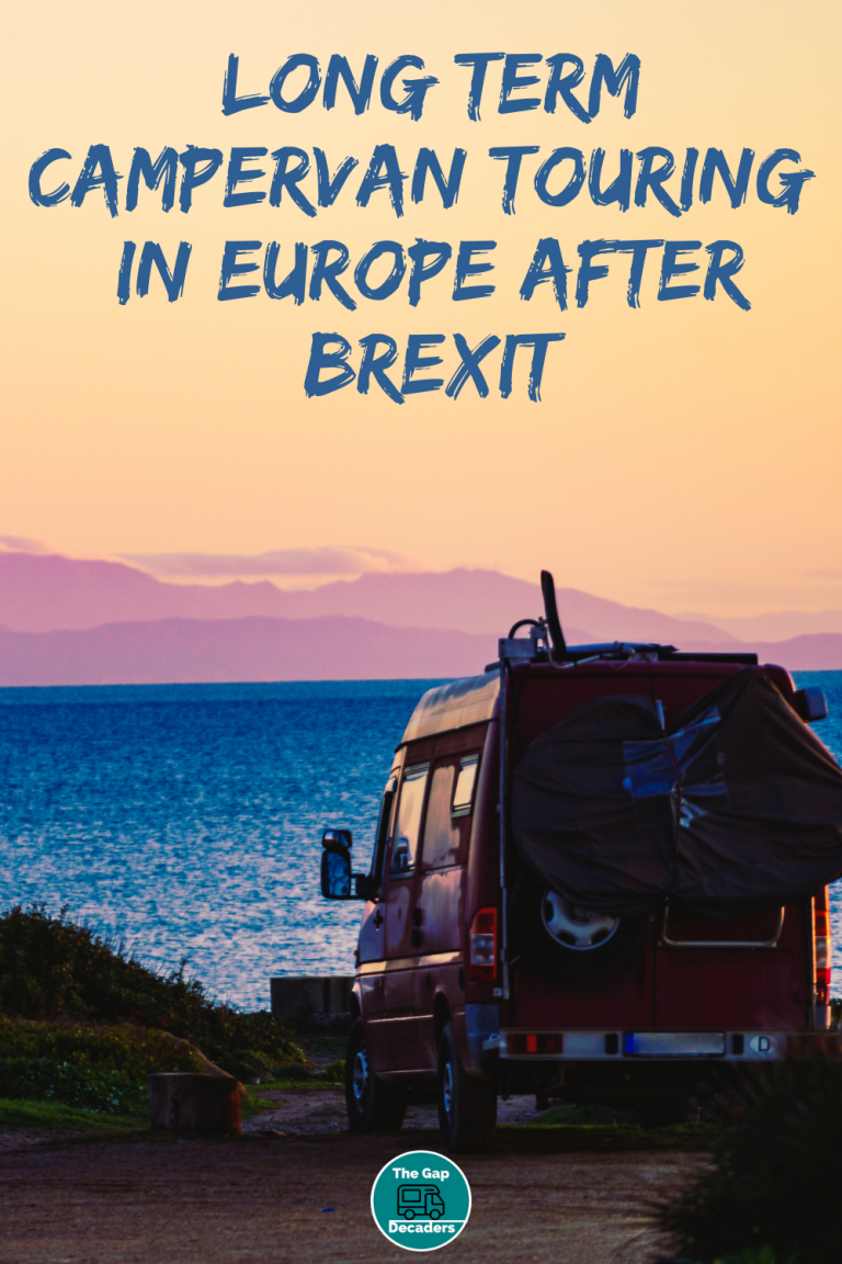 motorhome travel to europe after brexit