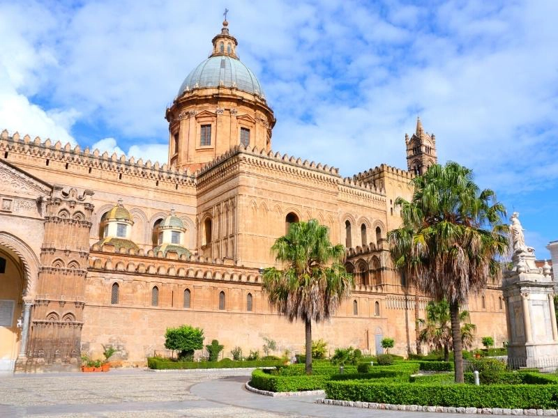 Palermo Cathedral from the outside