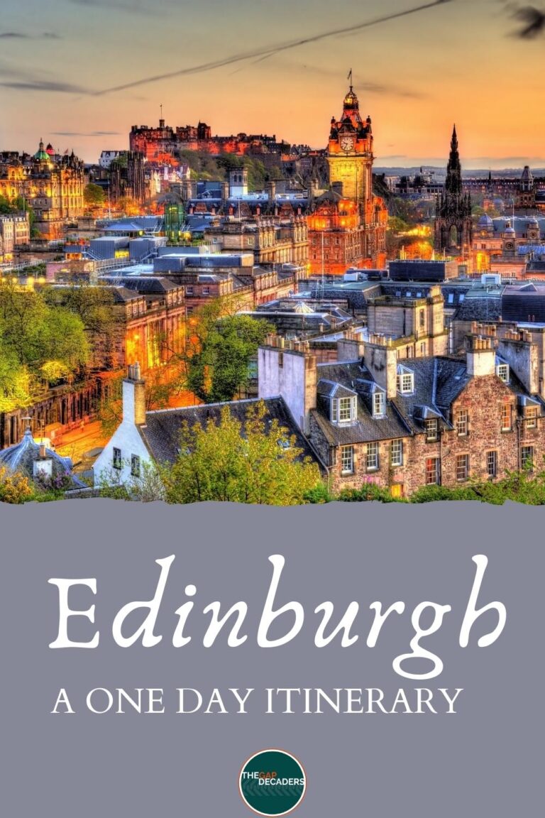 Edinburgh One Day Itinerary - Map, Tips & Guide 