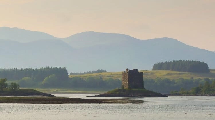 Castle Stalker, a must see on any Scottish Highland tours