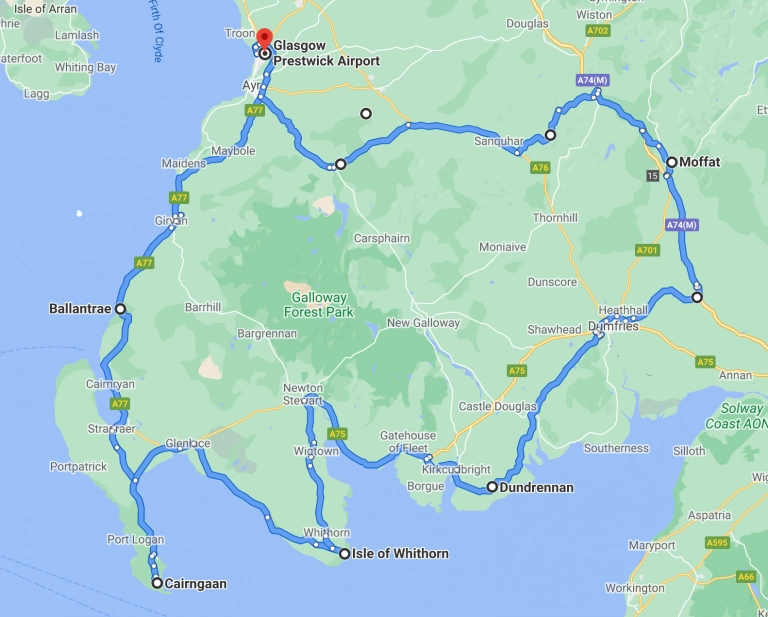 coastal tourist route scotland