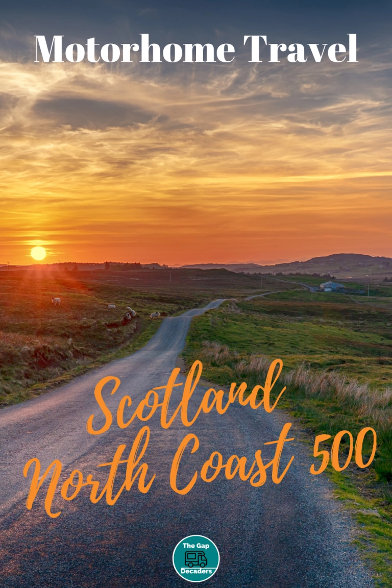 Scottish campers North Coast 500 tour
