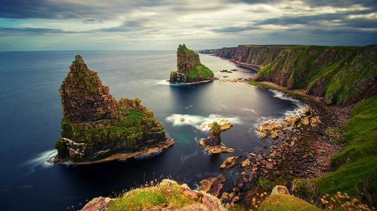 sea stacks Scotland