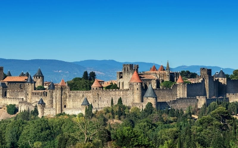 medieval castle in France