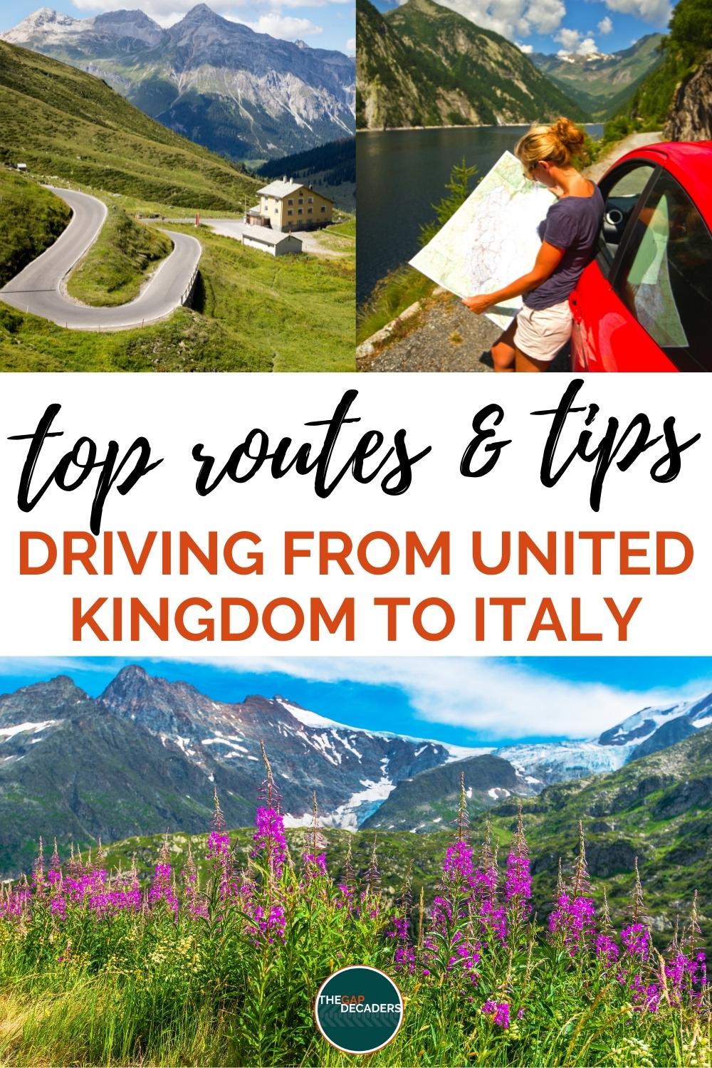 trip to italy from uk