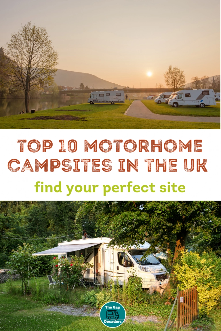 caravan and motorhome sites uk