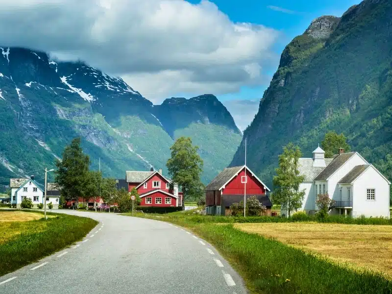 driving to Norway from the UK