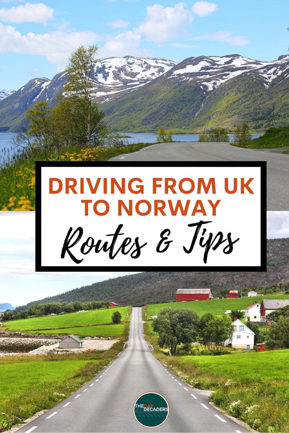 norway travel from uk