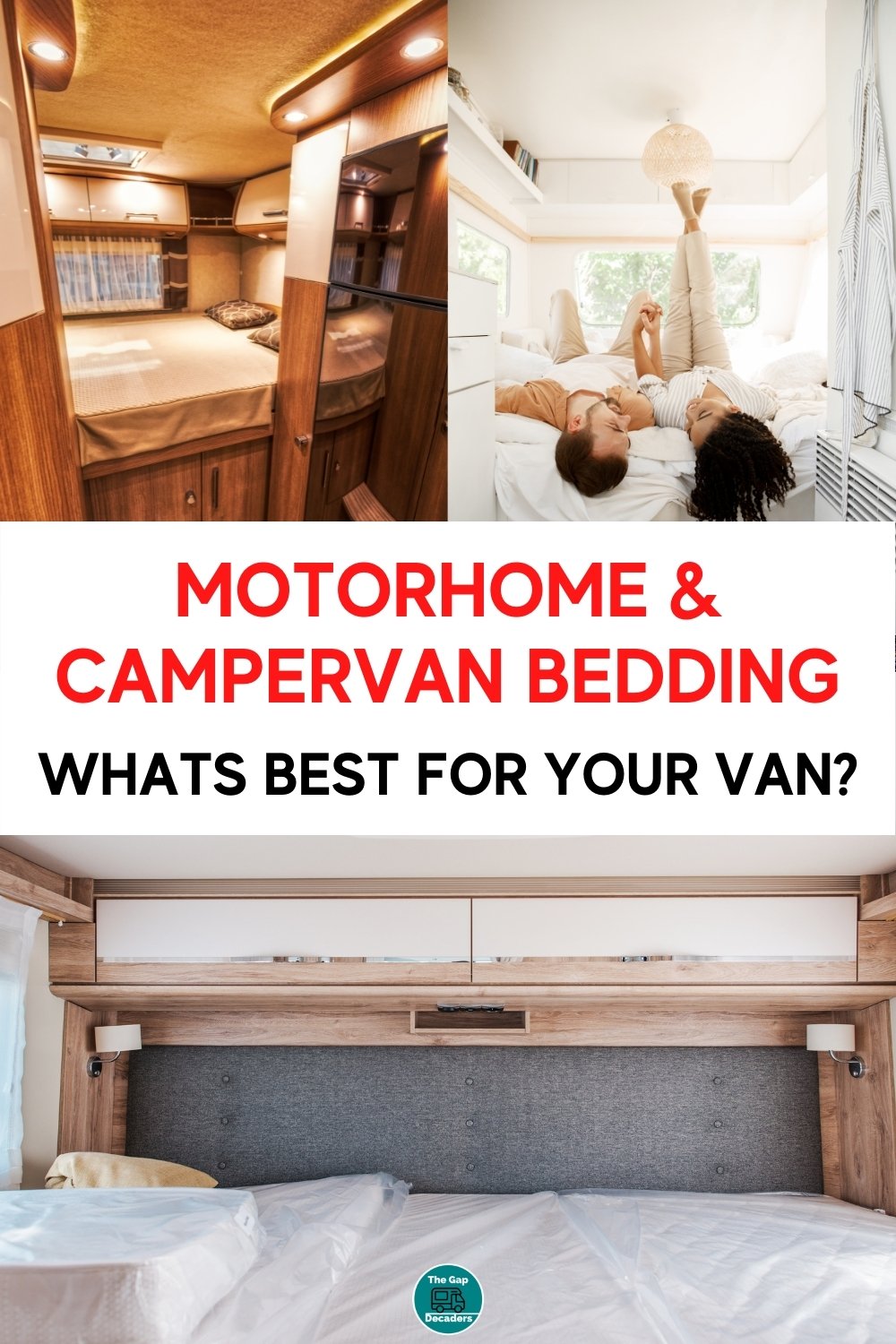 The Best Bedding for Motorhomes & Campervans The Gap Decaders