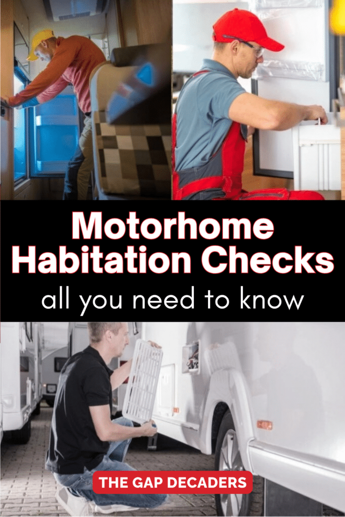 motorhome hab check guide
