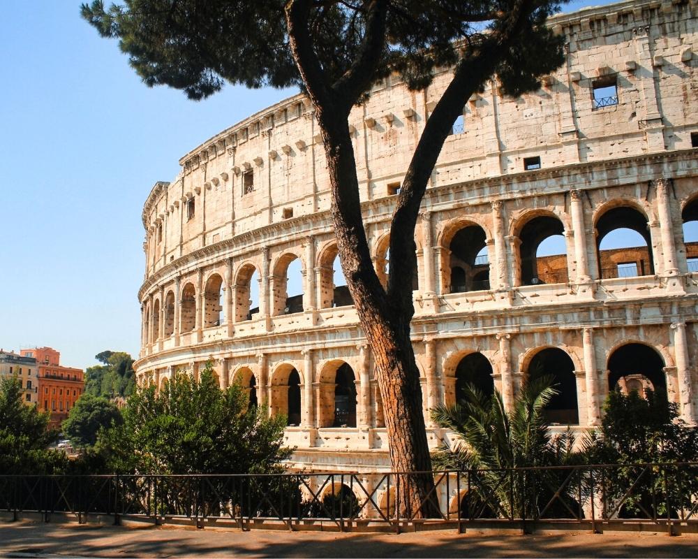 Ancient Rome's colosseum