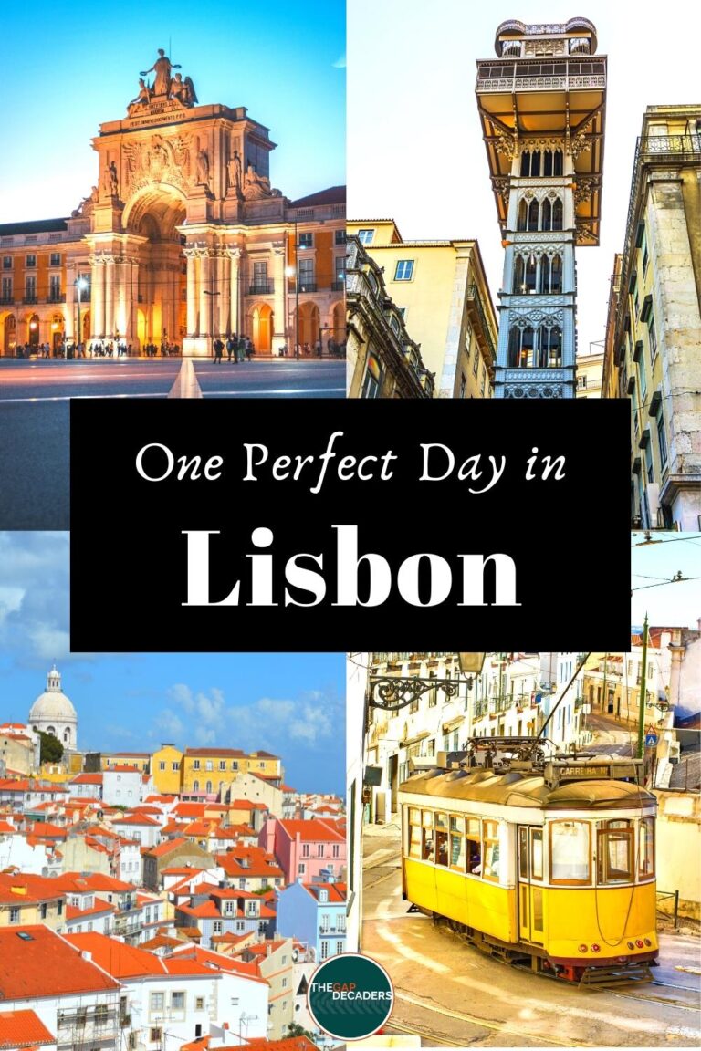 One Day Lisbon Itinerary with Map & Tips | The Gap Decaders