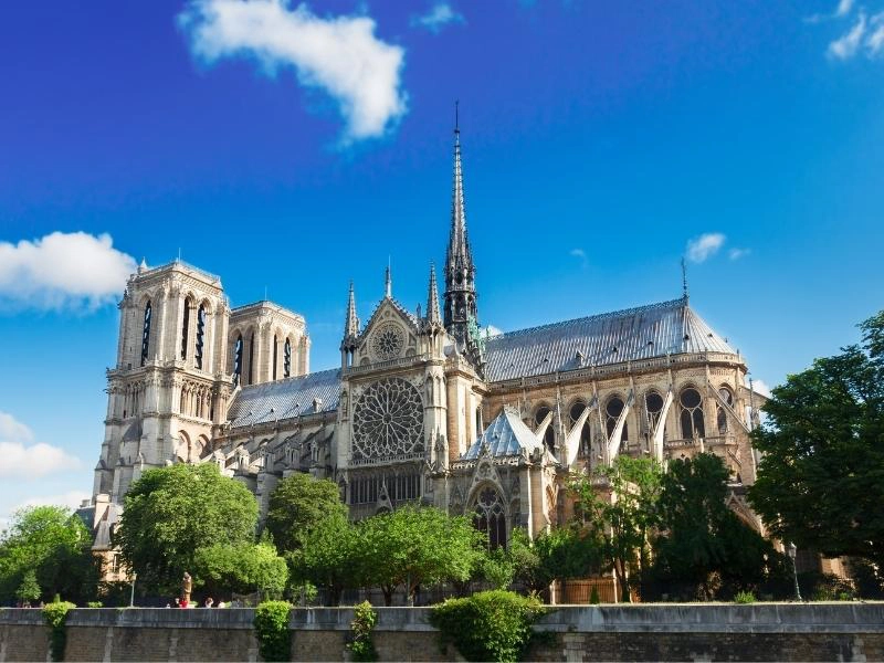Notre Dame before the fire