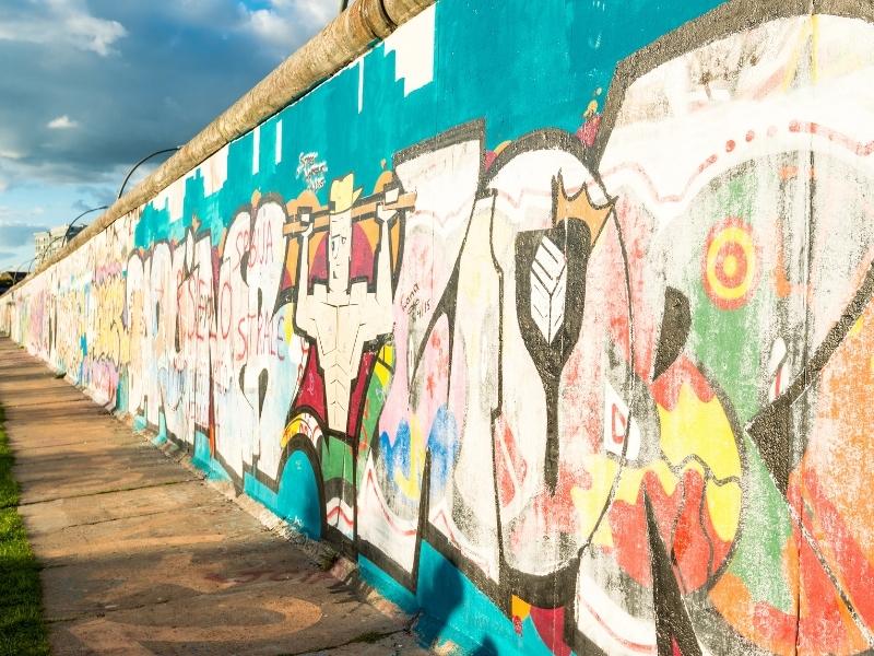 The Berlin Wall and graffiti, one of the top things to see in Berlin