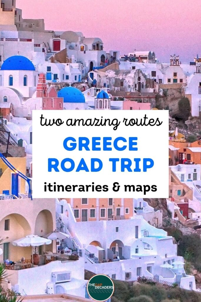 Greece road trip itinerary