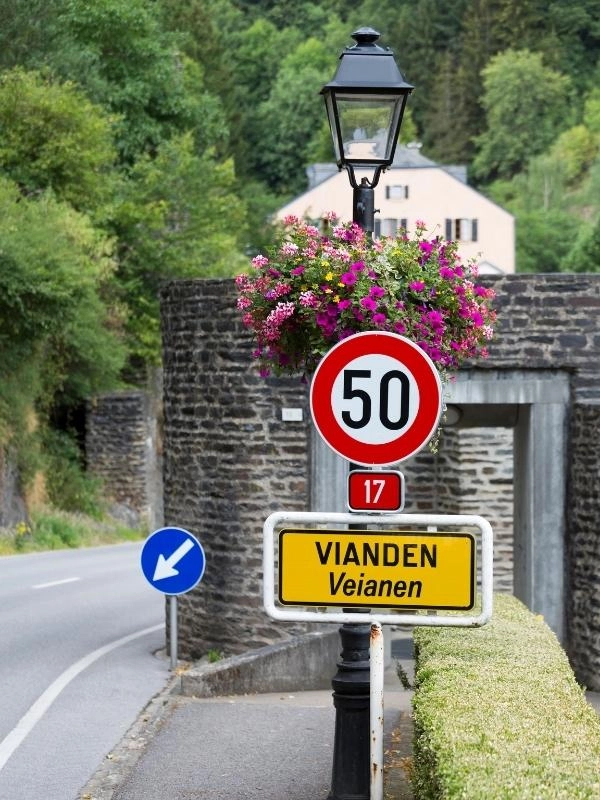 Road signage in Netherlands