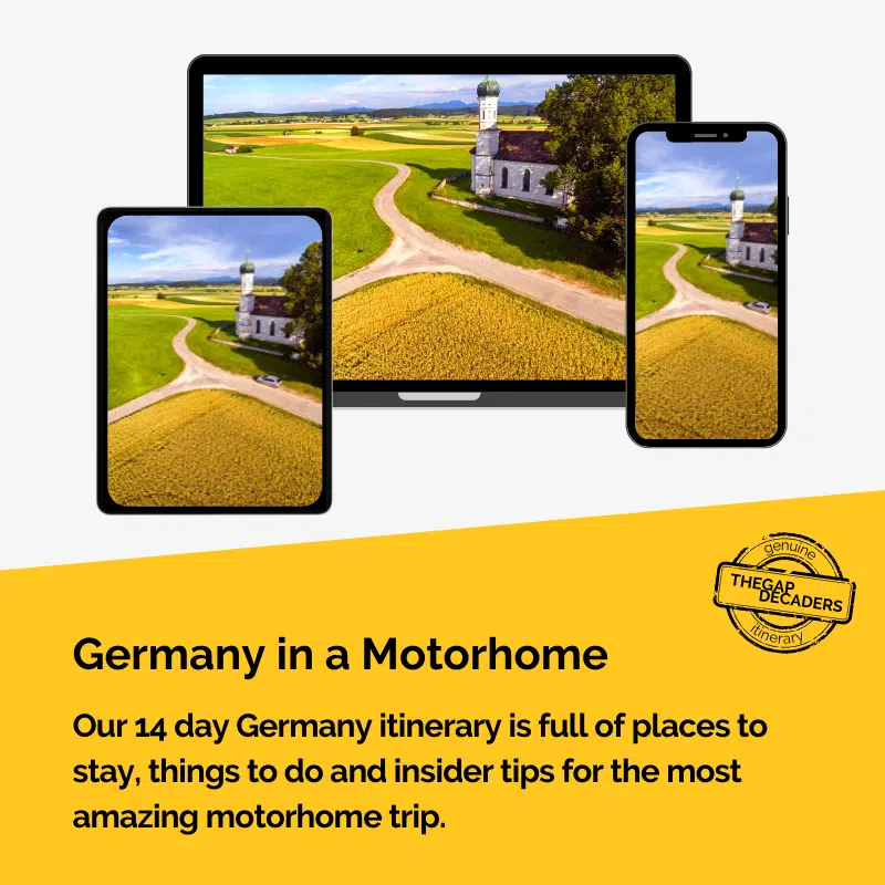 motorhome itinerary for Germany