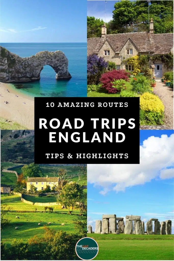 Road trips England itineraries