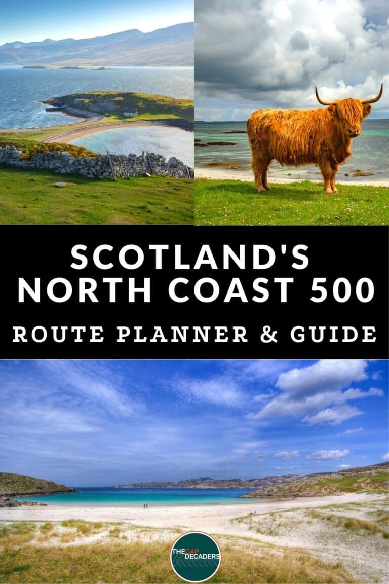 North Coast 500 Route Planner + Highlights, Map & Tips The Gap Decaders