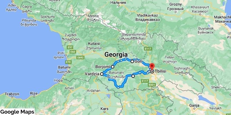 road trip ideas in georgia