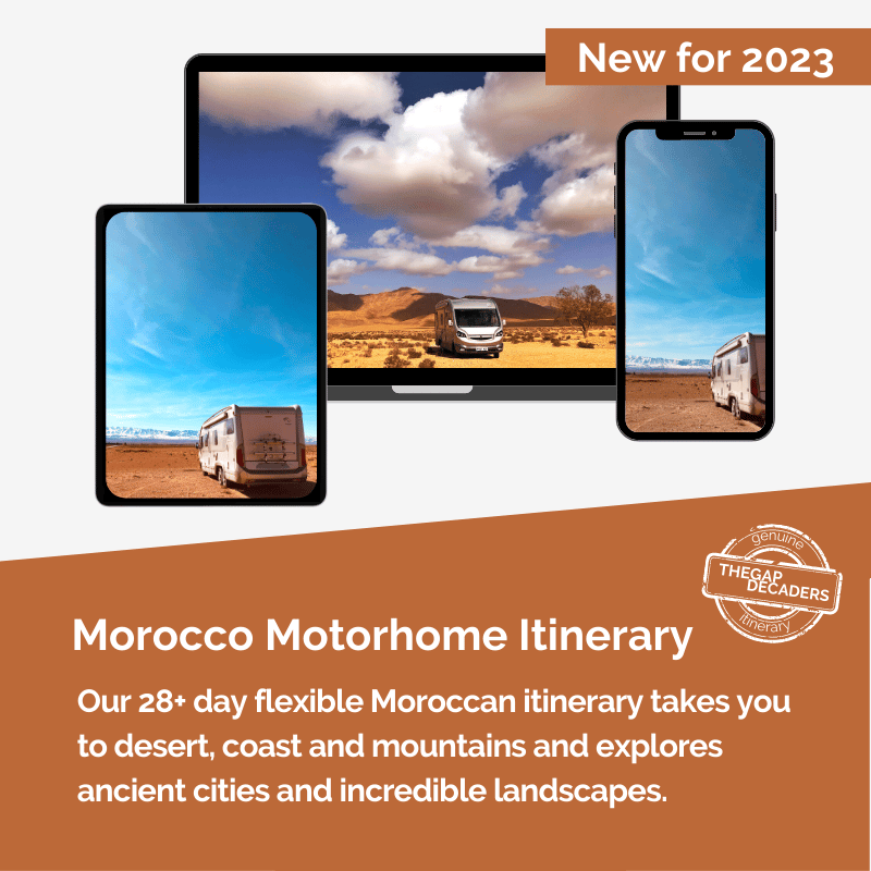 Motorhome Morocco Itinerary