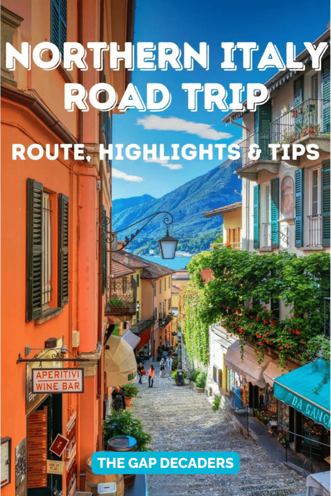 northern Italy road trip itinerary