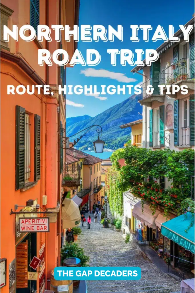northern Italy road trip itinerary