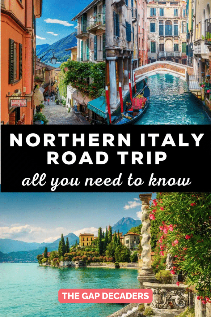 ten day Italy road trip itinerary
