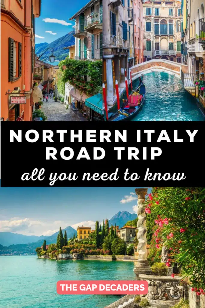 ten day Italy road trip itinerary